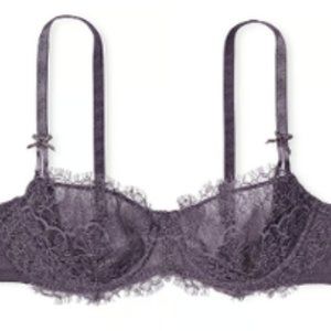 Victoria's Secret DREAM ANGELS Wicked Unlined Lace Balconette Bra 34C